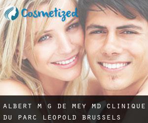 Albert M. G. DE MEY MD. Clinique Du Parc Leopold (Brussels)