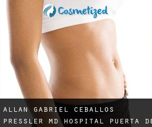 Allan Gabriel CEBALLOS PRESSLER MD. Hospital Puerta de Hierro (San Juan del Río)