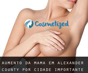 Aumento da mama em Alexander County por cidade importante - página 1