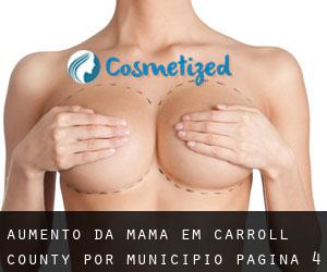 Aumento da mama em Carroll County por município - página 4