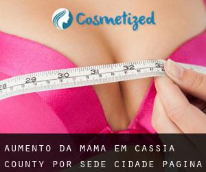 Aumento da mama em Cassia County por sede cidade - página 1