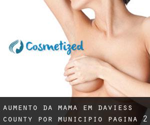 Aumento da mama em Daviess County por município - página 2