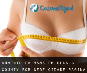 Aumento da mama em DeKalb County por sede cidade - página 1