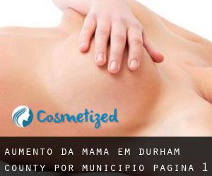 Aumento da mama em Durham County por município - página 1