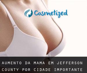 Aumento da mama em Jefferson County por cidade importante - página 1