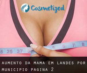 Aumento da mama em Landes por município - página 2