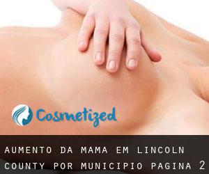 Aumento da mama em Lincoln County por município - página 2