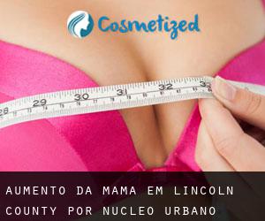 Aumento da mama em Lincoln County por núcleo urbano - página 1