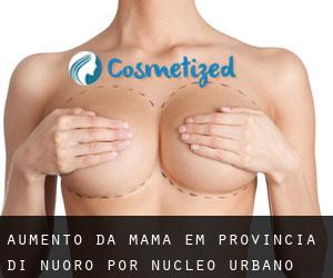 Aumento da mama em Provincia di Nuoro por núcleo urbano - página 1