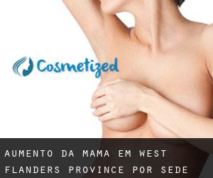 Aumento da mama em West Flanders Province por sede cidade - página 1