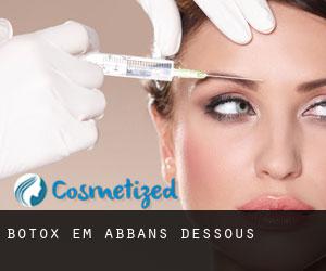 Botox em Abbans-Dessous