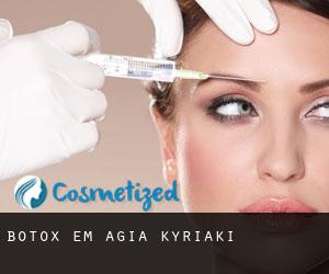 Botox em Agía Kyriakí