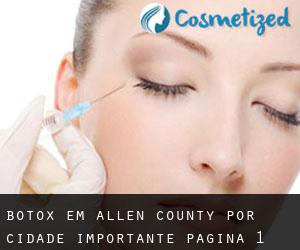 Botox em Allen County por cidade importante - página 1