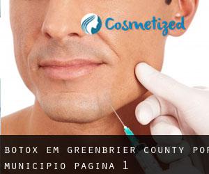 Botox em Greenbrier County por município - página 1
