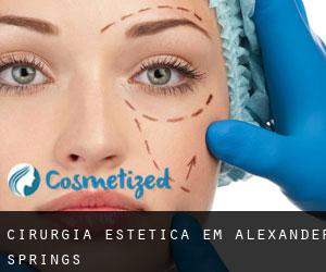 Cirurgia Estética em Alexander Springs