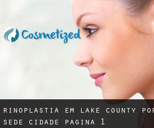 Rinoplastia em Lake County por sede cidade - página 1