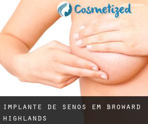 Implante de Senos em Broward Highlands