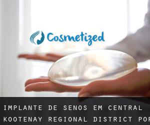 Implante de Senos em Central Kootenay Regional District por núcleo urbano - página 1