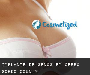 Implante de Senos em Cerro Gordo County
