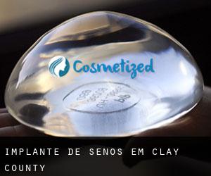 Implante de Senos em Clay County