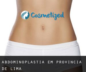 Abdominoplastia em Provincia de Lima