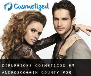 cirurgiões cosméticos em Androscoggin County por município - página 1