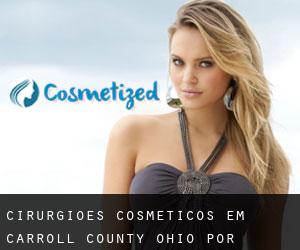 cirurgiões cosméticos em Carroll County Ohio por município - página 1