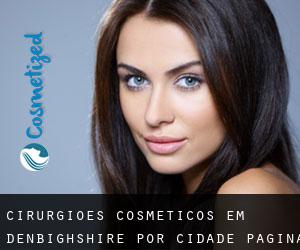 cirurgiões cosméticos em Denbighshire por cidade - página 1
