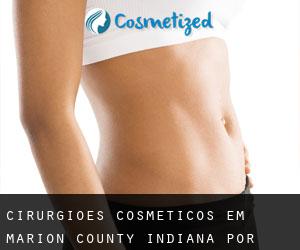 cirurgiões cosméticos em Marion County Indiana por núcleo urbano - página 1